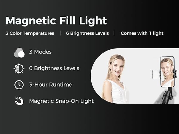 magnetic fill light
