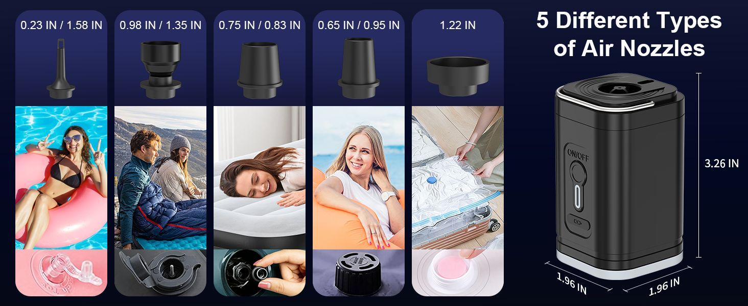 electric air mattress pump