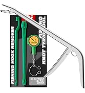 SNAIL TRAIL 3 Pcs Fish Hook Remover Tool &amp; Knot Tying Tool Kit, Fishing Plier Hook Remover, Hook ...