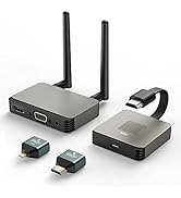Wireless HDMI Transmitter and Receiver 4K, Wireless HDMI Extender, Wireless HDMI Adapter Plug &amp; P...