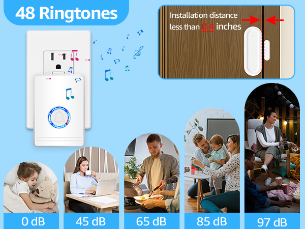 door sensor door chime door alarms fridge door alarm for home door sensor alarm ring mailbox sensor