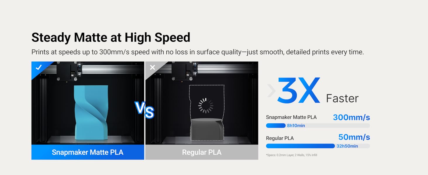 pla matte 3d filament