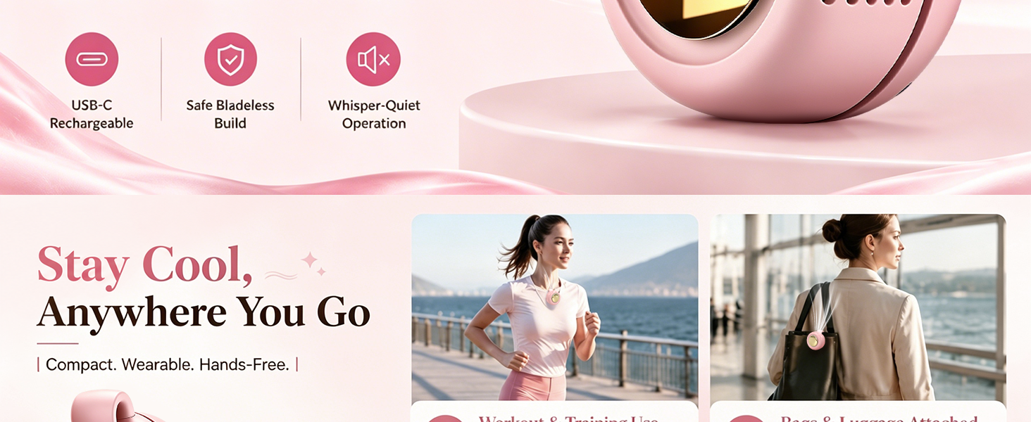 Portable Clip-On Fan