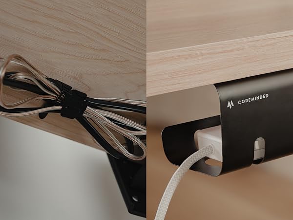 cable management desk cable tray standing desk cord management 