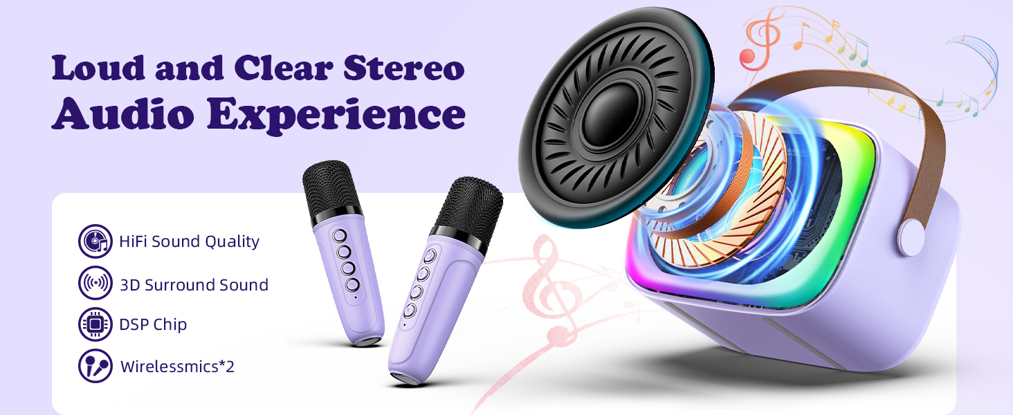 mini karaoke machine