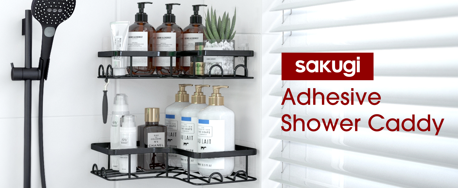 shower organizer corner