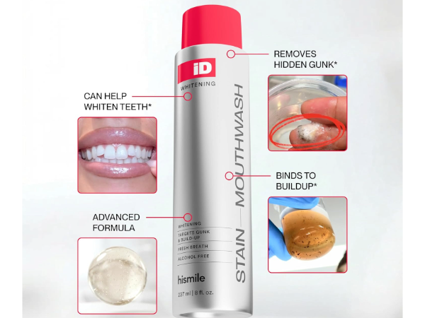 Hismile iD Stain Whitening Mouthwash