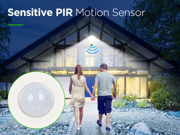solar light with motion sensor