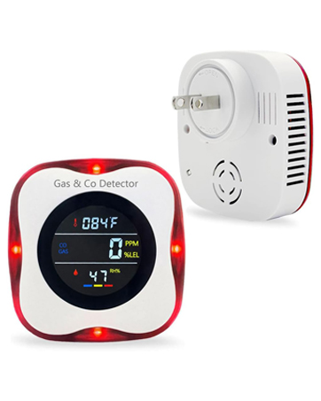 4 in 1 gas and co detector