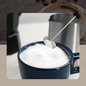 frother handheld hand frother drink whisk blender stirrer mixer electric drink mixer de cafetera