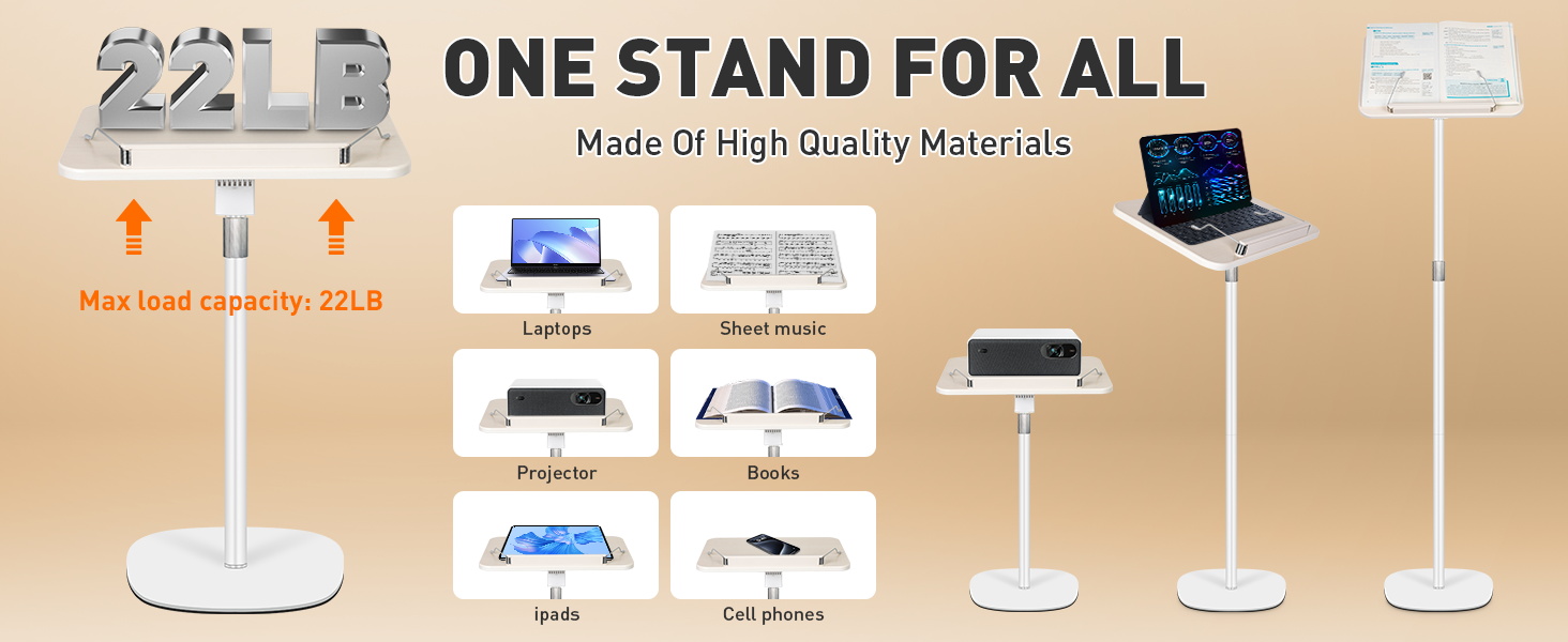 standing laptop stand