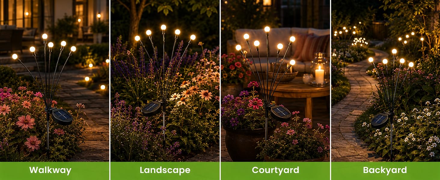 solar lights outdoor waterproof