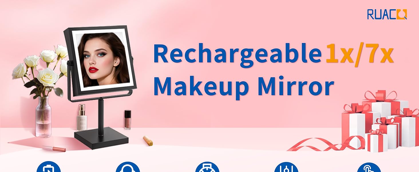 make up mirror with lighting