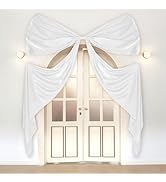 Extra Large Wedding Bow Decor 118 x 29 Inch Giant Satin Bows with Long Streamer Large Bow Themed ...