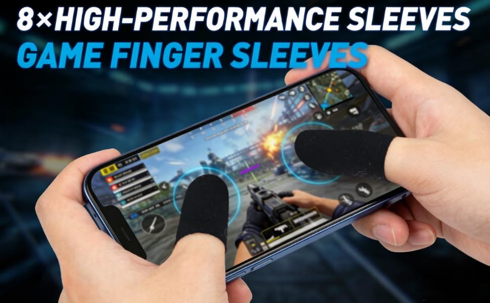 8×HIGH-PERFORMANCE SLEEVES