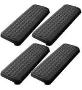 L-Shaped Desk Elbow Rest 4-Pack, Memory Foam Forearm &amp; Wrist Support Pad with Non-Slip Base for T...