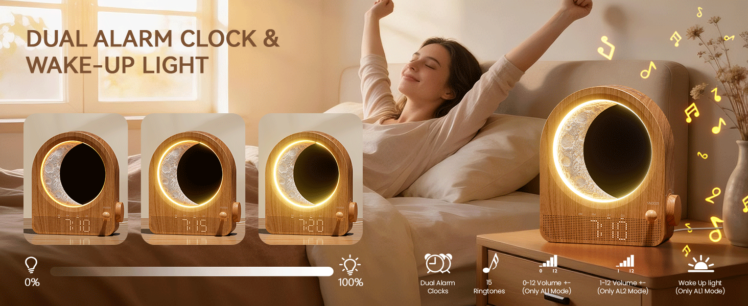 alarm clocks for bedrooms