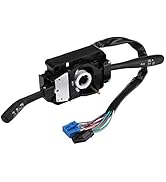 GOTOTOP Isuzu NPR Combination Switch, Turn Signal Light Control Lights Signal Wiper Cuque Turn Si...