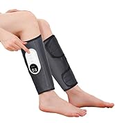 LINGTENG Leg Massager for Circulation and Pain Relief, Calf Air Compression Massager with Heat, L...