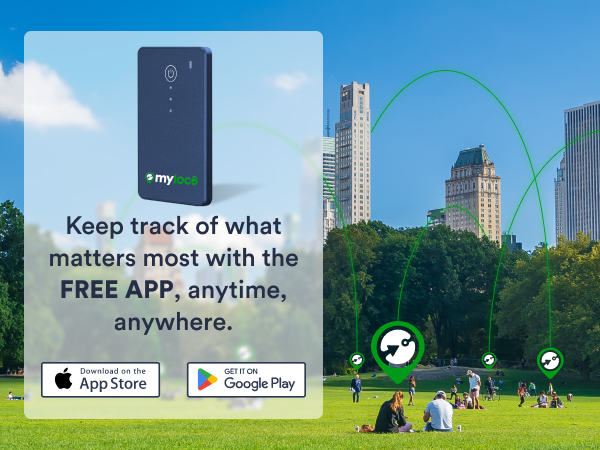 Myloc8 slim track anywhere