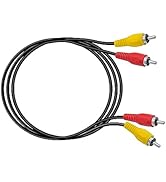 Mcbazel Audio Video AV Cable Lead for Nintendo NES Systems Vintage Game Console Composite Extra L...