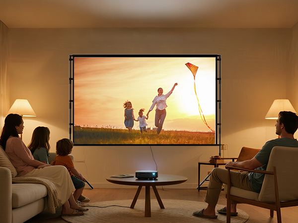 projector screen with stand