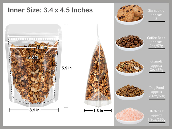 small resealable bags
