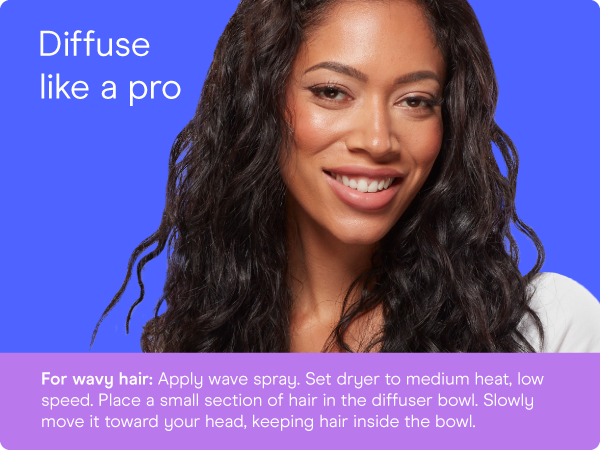 Conair infinitipro hair dryer professional ceramic for less frizz with diffuser and concentrator