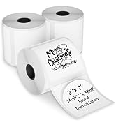 420PCS 2 Inch Circle Thermal Labels for Label Printer T50M Pro/ PL70E/ 130B/ M110/ PL80E, Round S...