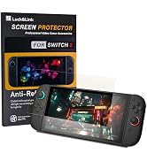 Luck&amp;Link [Anti-Reflectance AR Screen Protector Designed for Switch 2,Ultra high definition/Reduc...