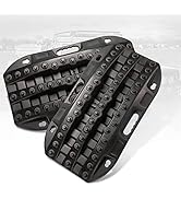 BUNKER INDUST Off Road Traction Boads, 2 Pcs Short Recovery Track Traction Mats for 4WD Mud, Sand...