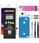 MOVFST Replacement Battery for iPhone 8 Plus,Li-ion Polymer 5000mAh High Capacity Battery Fit for...