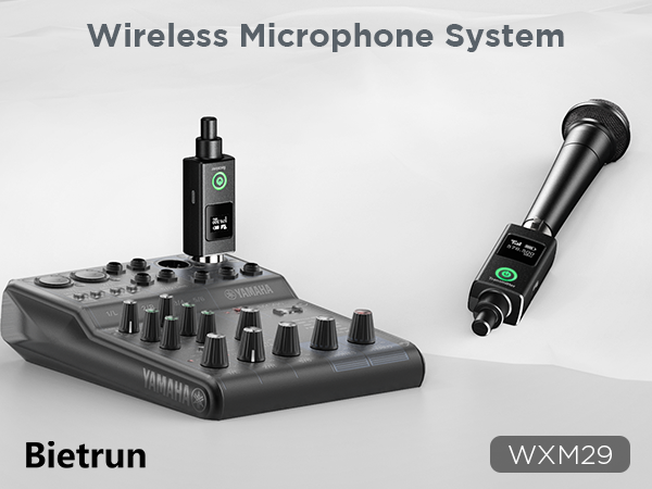 XLR Microphone wireless microphone audio transmitter and receiver wireless microphones systems