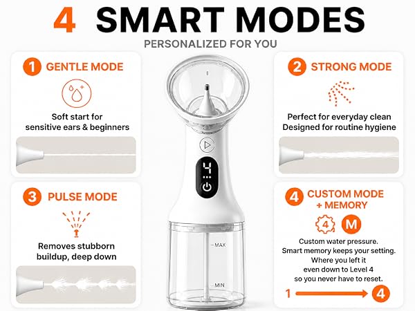 4 SMART MODES