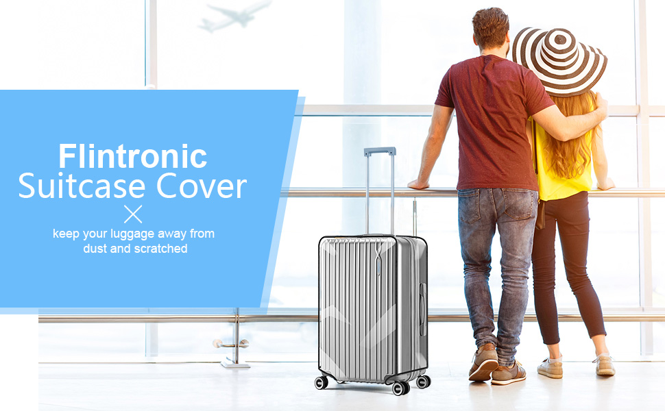 Clear PVC Suitcase Cover Protectors