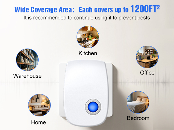 Wide Coverage Area