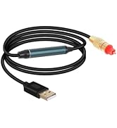 YANBORONSN USB to Optical Audio Adapter,USB A to Fiber Audio SPDIF Digital Converter,Suitable for...