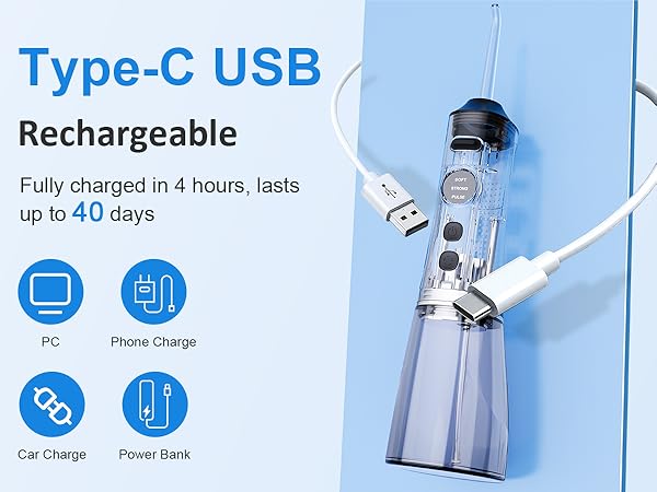 Water Dental Flosser for Teeth