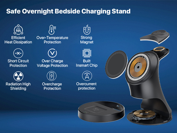 Safe Overnight Beside Charging Stand