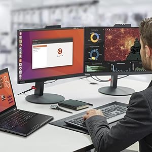 USB C Dual HDMI Multiple Monitors Adapter