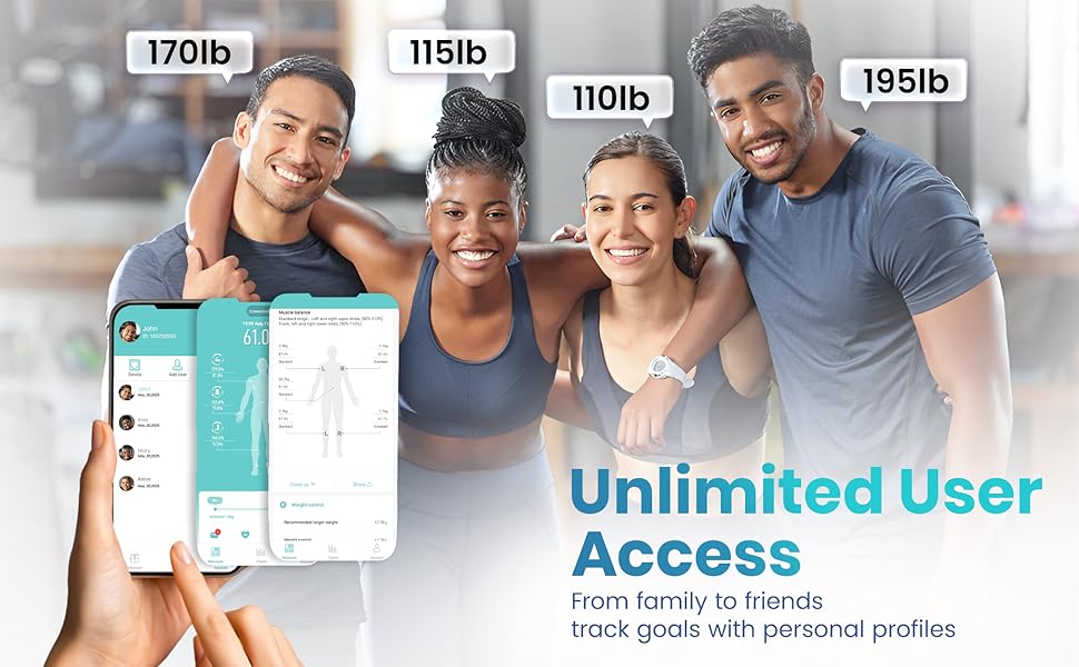 weighing scale for body weight