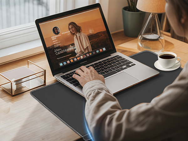 desk protector with edge,desk mat with edge protector,deskmatt