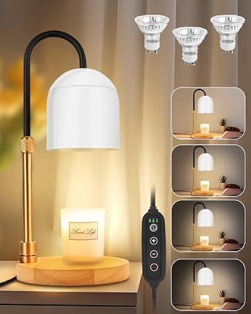 Candle Warmer Lamp with Timer