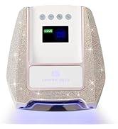 CHRISTINE SHELLY UV Nail Lamp, Cordless UV Light for Gel Nails with Auto Sensor &amp; 4 Setting Timer...