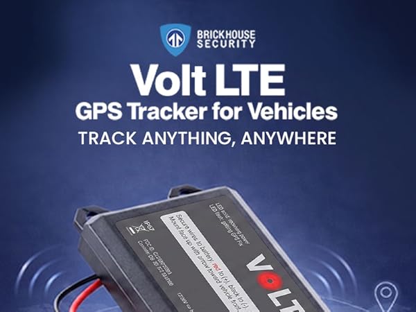 Brickhouse Security GPS Trackers livewire volt wired car vehicle geofencing alerts teen safety 