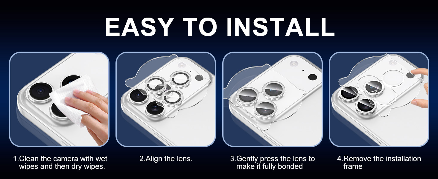 Camera Lens Protector For Apple iPhone 17 Pro Max