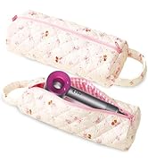 Baglemon Quilted Hair Tool Travel Bag for Hairdryers Curling Irons and Flat Irons Convenient Wide...