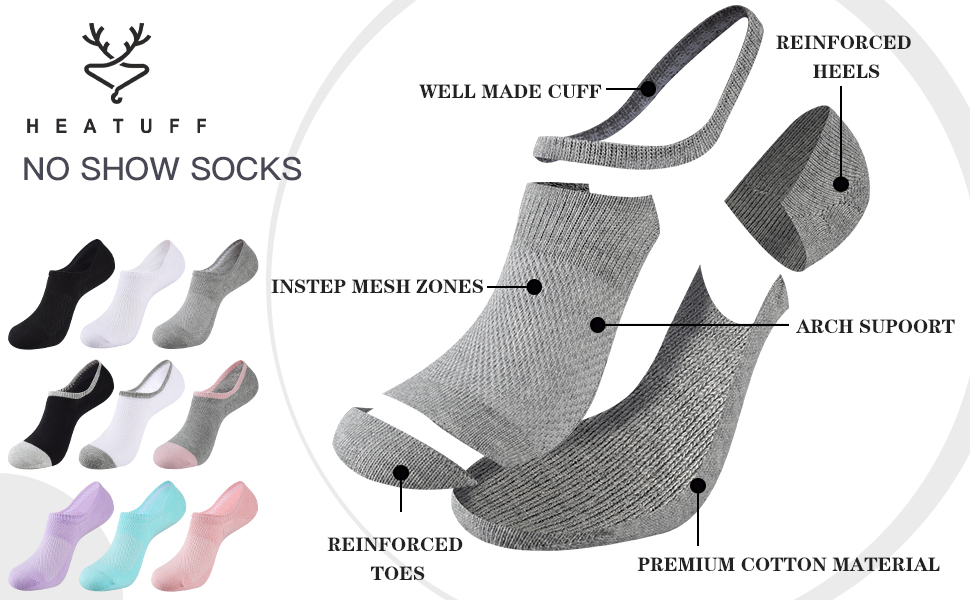 womens no show socks