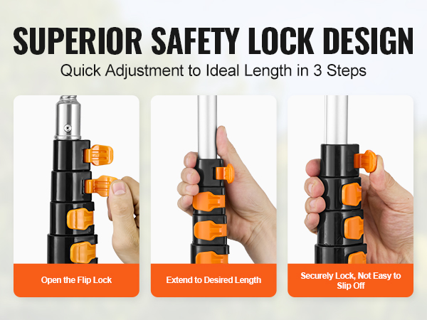 extension poles for cleaning