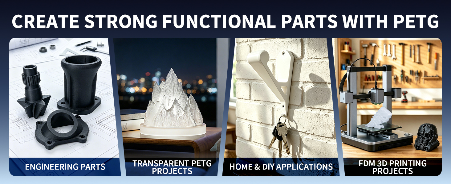 ENGINEERED FOR CONSISTENT PETG PRINTING